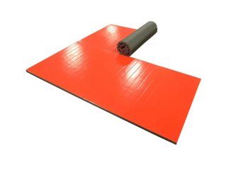 4CM Martial BJJ karate MMA judo taekwondo Wrestling Vegan Leather XPE roll out mats