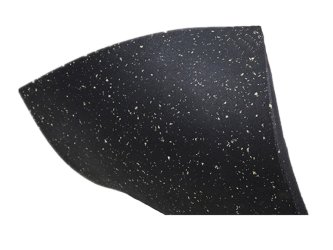 30MM 100% Small black granules with EPDM fleck gym rubber floor mat