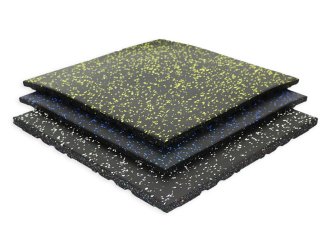 30MM Lamination with fleck gym rubber floor mat