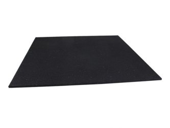 40MM 100% Black small granules gym rubber floor mat