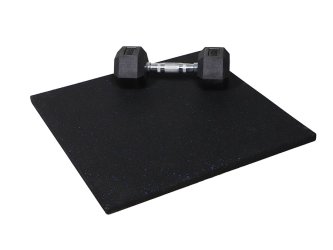 25MM 100% Small black granules with EPDM fleck gym rubber mat floor