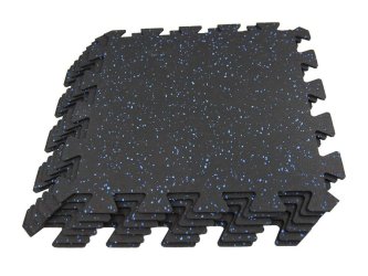 12MM EPDM jigsaw puzzle fleck gym rubber floor mat