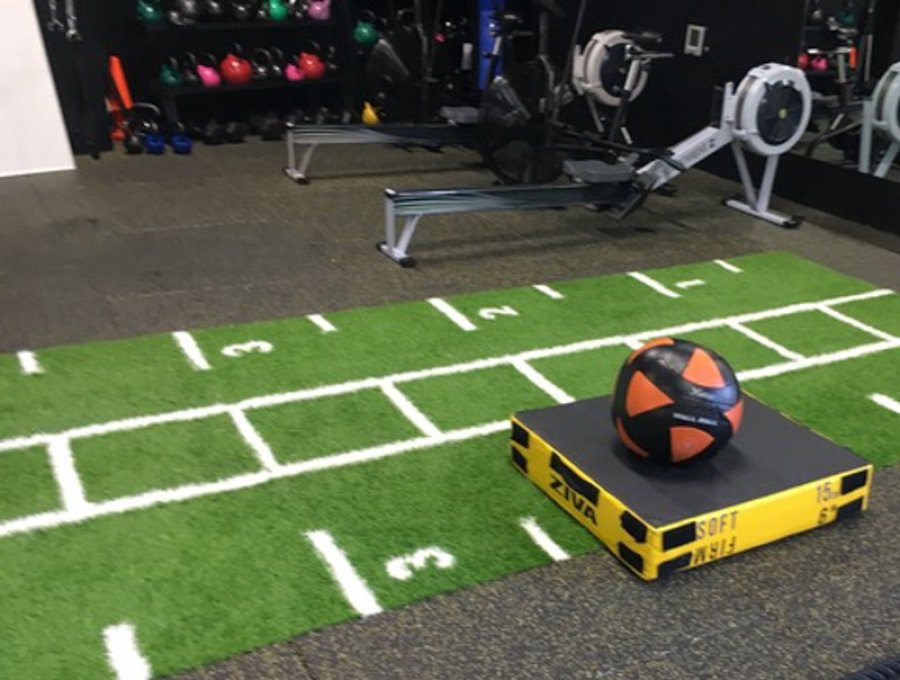 bespoke gym flooring turf _ turf for gym sled _ black turf gym factory