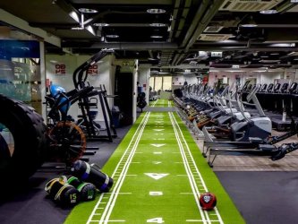 Bespoke Turf Flooring For Gym | Green Gym Turf | Gym Grass Mat Supplier