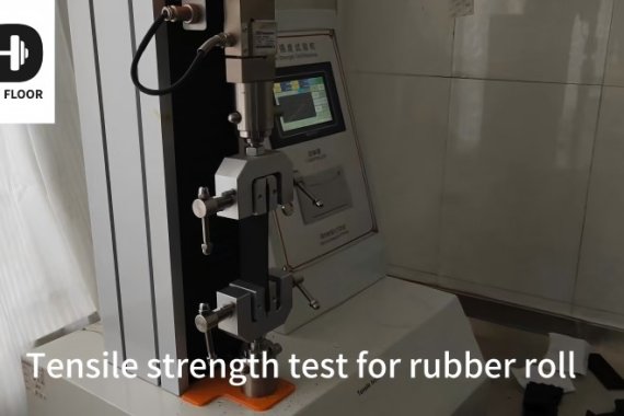 Major Achievement! Tensile Strength Test Results of Rubber Rolls for Gyms Unveiled