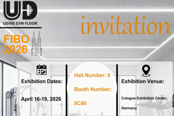 Udine Gym Floor Will Be At FIBO 2026 