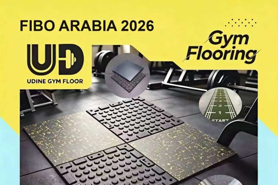 Visit Us at FIBO Arabia 2026 | Professional Gym Rubber Flooring Factory for Middle East Market