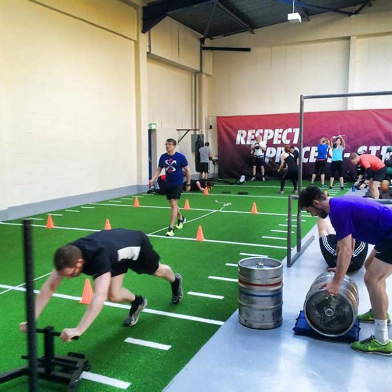 indoor turf gym