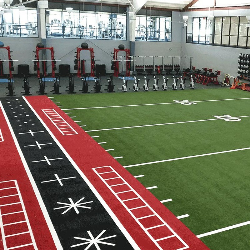 home gym turf