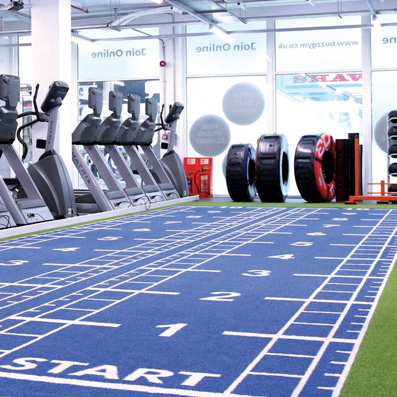 gym artificial turf