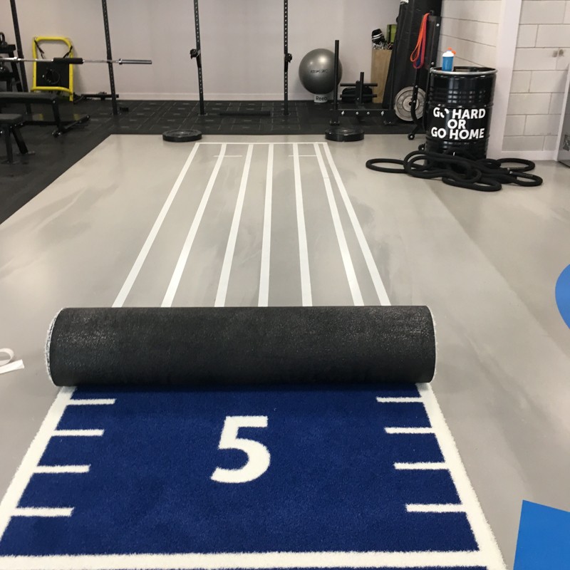 black turf for gym